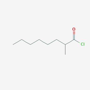 molecular formula C9H17ClO B3266660 2-甲基辛酰氯 CAS No. 43152-88-1