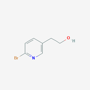 molecular formula C7H8BrNO B3266705 2-(6-Bromopyridin-3-yl)ethanol CAS No. 432554-51-3