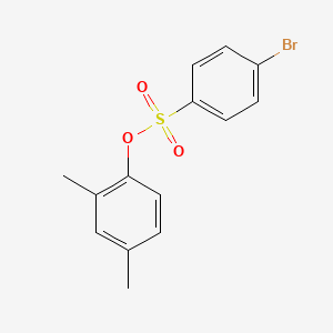 molecular formula C14H13BrO3S B3266731 2,4-Dimethylphenyl 4-bromobenzene-1-sulfonate CAS No. 433706-72-0
