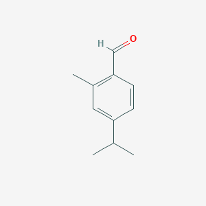 molecular formula C11H14O B3266916 4-异丙基-2-甲基苯甲醛 CAS No. 4395-88-4