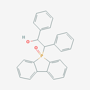molecular formula C26H21O2P B326703 2-(5-oxido-5H-benzo[b]phosphindol-5-yl)-1,2-diphenylethanol 