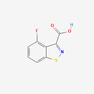 4-Fluorobenzo[d]isothiazole-3-carboxylic acid