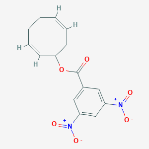 molecular formula C15H14N2O6 B326705 2,6-Cyclooctadien-1-yl 3,5-bisnitrobenzoate 