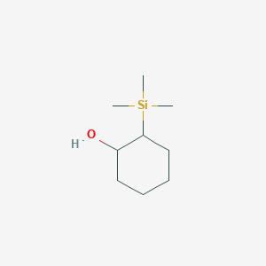 molecular formula C9H20OSi B326707 2-(Trimethylsilyl)cyclohexanol 