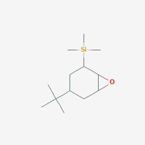 (4-Tert-butyl-7-oxabicyclo[4.1.0]hept-2-yl)(trimethyl)silane