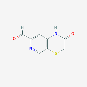 2-Oxo-2,3-dihydro-1h-pyrido[3,4-b][1,4]thiazine-7-carbaldehyde