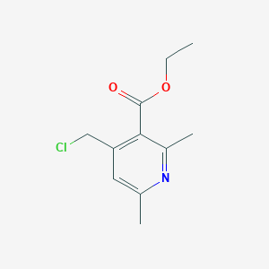 Ethyl 4-(chloromethyl)-2,6-dimethylnicotinate