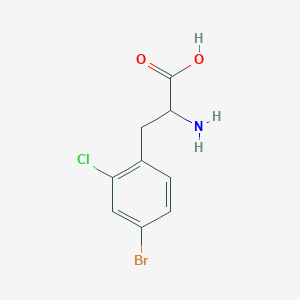 4-Bromo-2-chloro-DL-phenylalanine