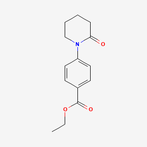 Ethyl 4-(2-oxopiperidin-1-YL)benzoate