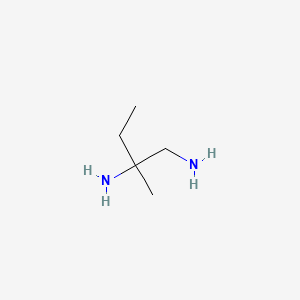 molecular formula C5H14N2 B3267223 2-Methylbutane-1,2-diamine CAS No. 44513-48-6