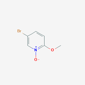 molecular formula C6H6BrNO2 B3267281 Pyridine, 5-bromo-2-methoxy-, 1-oxide CAS No. 446284-14-6
