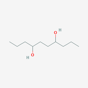 molecular formula C10H22O2 B3267305 4,7-Decanediol CAS No. 4469-89-0