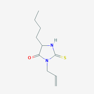 molecular formula C10H16N2OS B326732 3-Allyl-5-butyl-2-thioxo-imidazolidin-4-one 