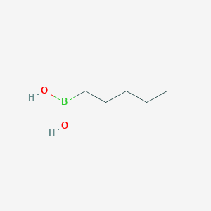 molecular formula C5H13BO2 B032675 戊基二羟基硼烷 CAS No. 4737-50-2