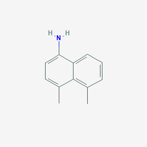 molecular formula C12H13N B3267508 4,5-Dimethylnaphthalen-1-amine CAS No. 4523-47-1