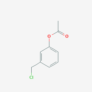 molecular formula C9H9ClO2 B3267556 3-(Chloromethyl)phenyl acetate CAS No. 4530-44-3