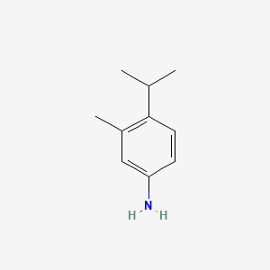 molecular formula C10H15N B3267561 4-Isopropyl-3-methylaniline CAS No. 4534-10-5