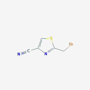 2-(Bromomethyl)-1,3-thiazole-4-carbonitrile