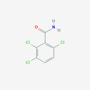 molecular formula C7H4Cl3NO B3267592 2,3,6-Trichlorobenzamide CAS No. 4551-77-3