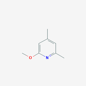 molecular formula C8H11NO B3267623 2-Methoxy-4,6-dimethylpyridine CAS No. 45798-56-9