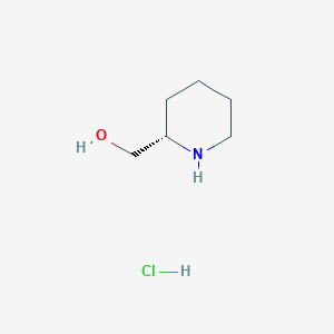 molecular formula C6H14ClNO B3267665 (s)-Piperidin-2-ylmethanol hydrochloride CAS No. 459834-03-8