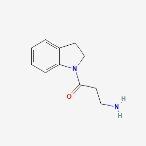 3-Amino-1-(indolin-1-yl)propan-1-one