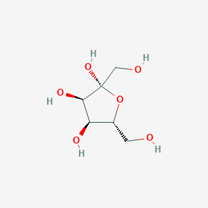 molecular formula C6H12O6 B3267853 beta-D-Psicofuranose CAS No. 470-24-6