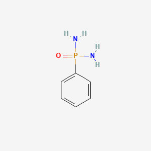 molecular formula C6H9N2OP B3267863 P-Phenylphosphonic diamide CAS No. 4707-88-4