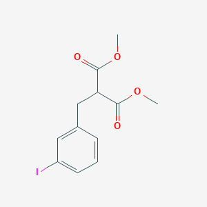 molecular formula C12H13IO4 B3268007 Dimethyl (3-iodobenzyl)malonate CAS No. 474010-13-4