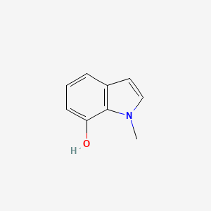 molecular formula C9H9NO B3268108 1-Methyl-1H-indol-7-ol CAS No. 475577-33-4