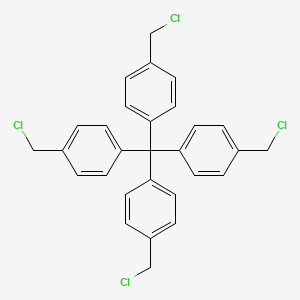 molecular formula C29H24Cl4 B3268251 Tetrakis(4-(chloromethy)phenyl)methane CAS No. 477274-00-3