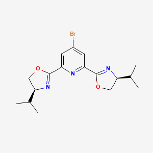 (4S,4'S)-2,2'-(4-Bromopyridine-2,6-diyl)bis(4-isopropyl-4,5-dihydrooxazole)