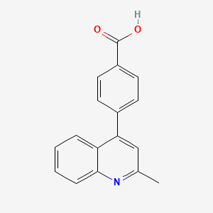 4-(2-Methylquinolin-4-yl)benzoic acid