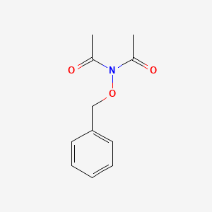 molecular formula C11H13NO3 B3268438 N-acetyl-N-(benzyloxy)acetamide CAS No. 4797-93-7