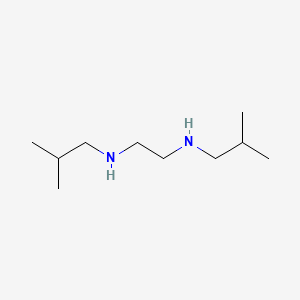 molecular formula C10H24N2 B3268462 1,2-Ethanediamine, N,N'-bis(2-methylpropyl)- CAS No. 48060-19-1