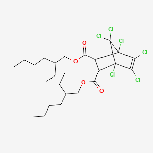 molecular formula C25H36Cl6O4 B3268523 Di-2-ethylhexyl chlorendate CAS No. 4827-55-8
