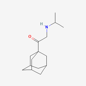 molecular formula C15H25NO B3268584 1-(1-Adamantyl)-2-(isopropylamino)ethanone CAS No. 487012-61-3