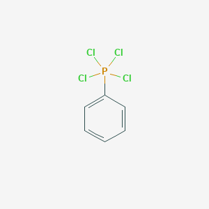 molecular formula C6H5Cl4P B3268627 Phenylphosphorus tetrachloride CAS No. 4895-65-2