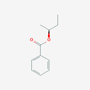 molecular formula C11H14O2 B3268633 Benzoic acid (S)-sec-butyl ester CAS No. 4909-81-3