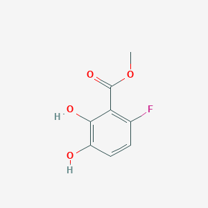 molecular formula C8H7FO4 B3268670 Methyl 6-fluoro-2,3-dihydroxybenzoate CAS No. 492444-06-1