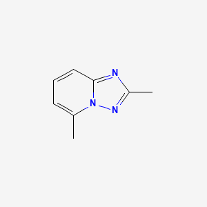 molecular formula C8H9N3 B3268682 2,5-Dimethyl[1,2,4]triazolo[1,5-a]pyridine CAS No. 4931-28-6