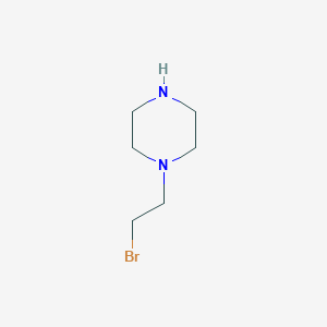 molecular formula C6H13BrN2 B3268691 1-(2-Bromoethyl)piperazine CAS No. 494798-96-8