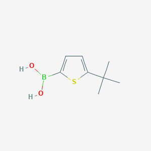 molecular formula C8H13BO2S B3268706 5-叔丁基噻吩-2-硼酸 CAS No. 495382-48-4