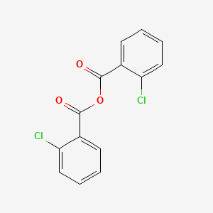 molecular formula C14H8Cl2O3 B3268743 (2-Chlorobenzoyl) 2-chlorobenzoate CAS No. 49619-43-4