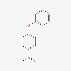 molecular formula C15H14O B3268821 Benzene, 1-(1-methylethenyl)-4-phenoxy- CAS No. 4974-93-0