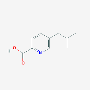 molecular formula C10H13NO2 B3268823 5-Isobutylpicolinic acid CAS No. 49751-49-7