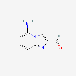 5-Aminoimidazo[1,2-a]pyridine-2-carbaldehyde