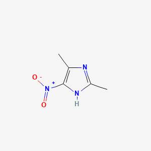 molecular formula C5H7N3O2 B3268849 2,4-Dimethyl-5-nitro-1H-imidazole CAS No. 49780-25-8