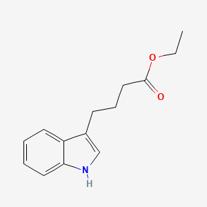 molecular formula C14H17NO2 B3268884 Ethyl 4-(1h-indol-3-yl)butanoate CAS No. 49850-32-0