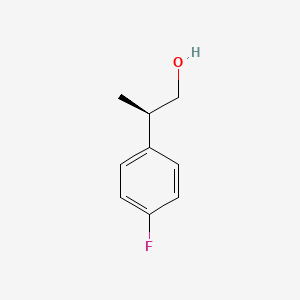 molecular formula C9H11FO B3268906 (R)-2-(4-Fluorophenyl)-1-propanol CAS No. 500019-47-6